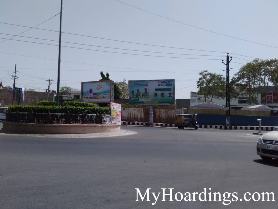 Jodhpur Unipole Company, Outdoor Media agency Umaid Club Circle Near Kn College Jodhpur, Advertising company Jodhpur